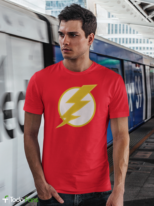 Polera de 2025 flash hombre