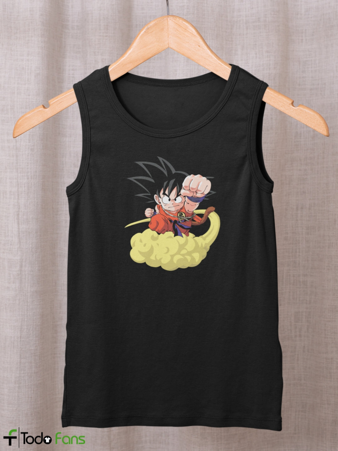 Polera sin mangas Dragon Ball: Gokú en Nube Voladora