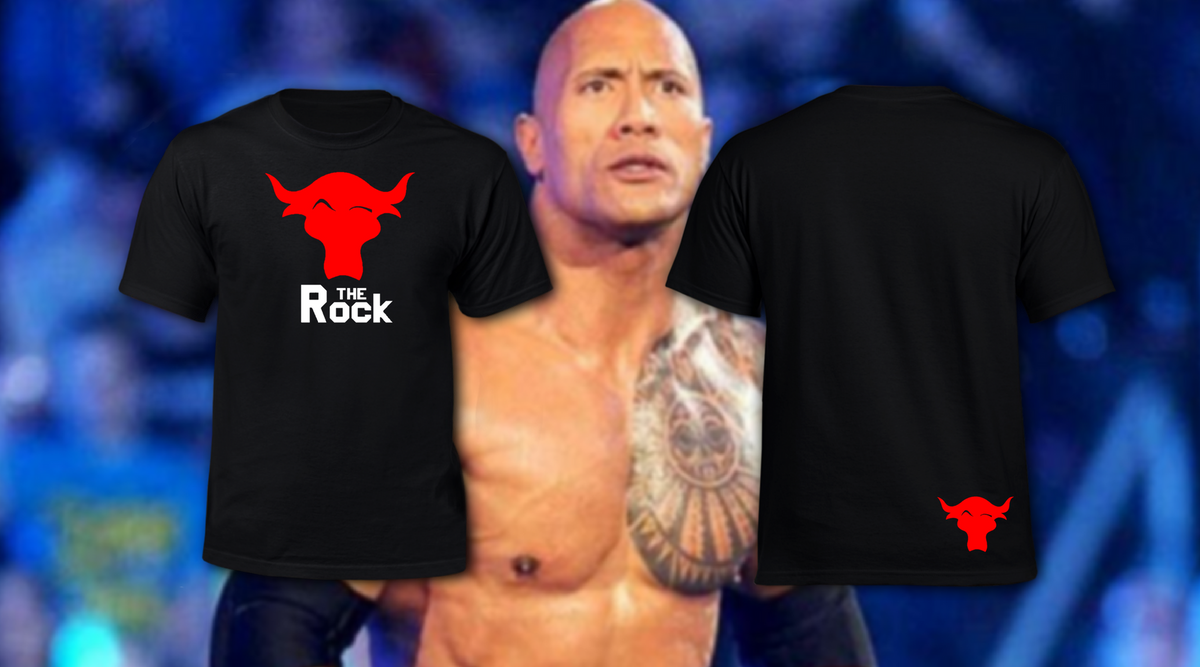 Polera Wrestling: The Rock (1039186329647)