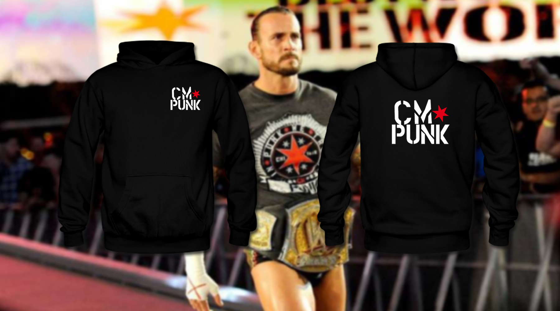 Polerón Wrestling: CM Punk (928828915759)