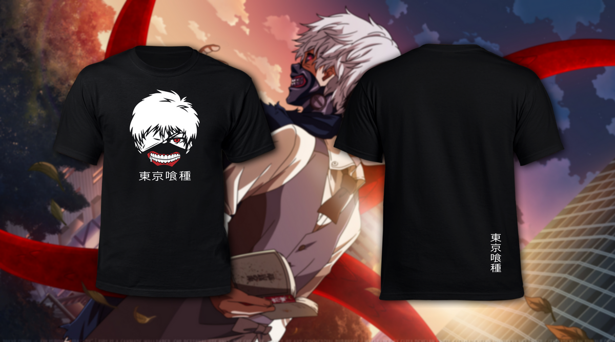 Polera Tokyo Ghoul: Kaneki (520936325167)