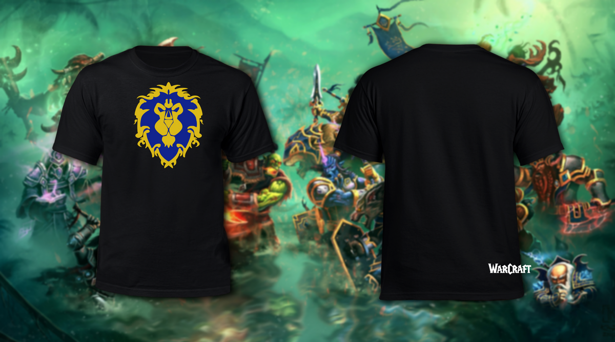 Polera World of Warcraft: Alianza (520937144367)