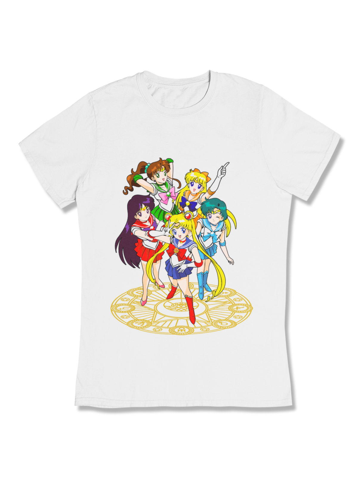 Polera Sailor Moon: The Five Sailors