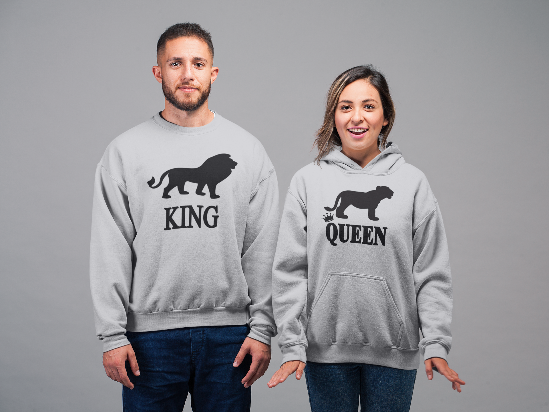 Pack de Polerones de Enamorados: King & Queen - Todo Fans